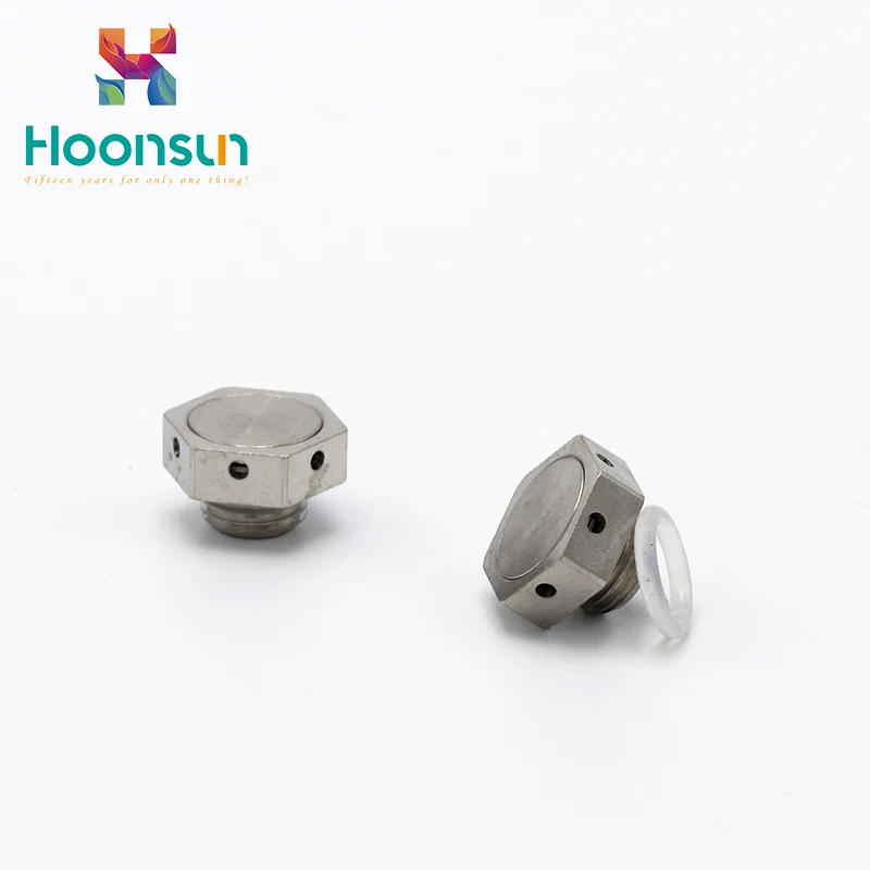 Hoonsun M20*1.5 Waterproof Brass Breather Vent with Pressure Relief, Customizable in Stainless Steel or Aluminum