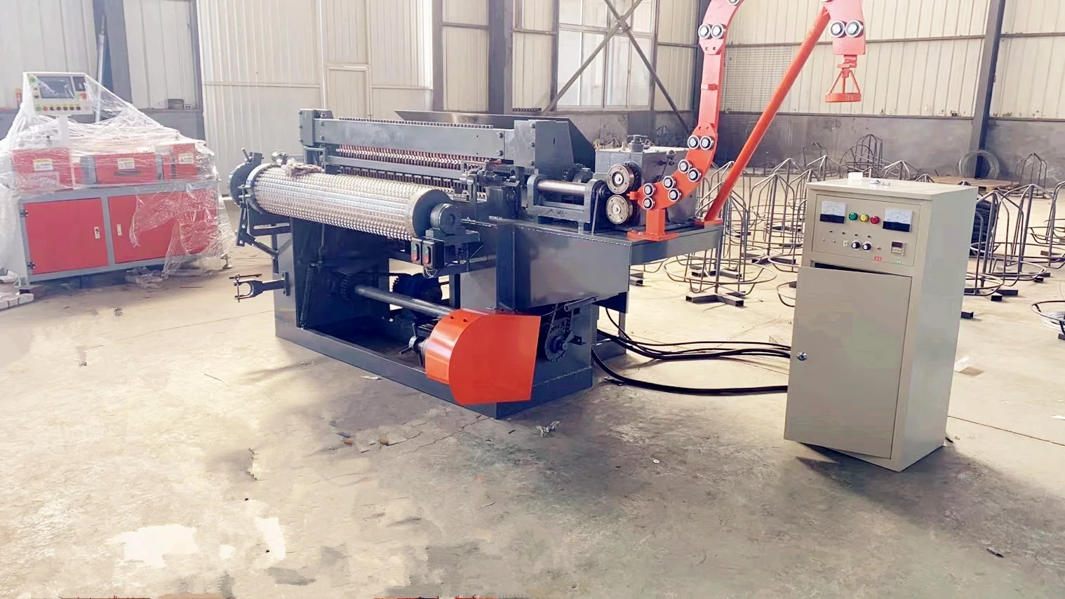 Fully Automatic Building  Electric Welded Wire Mesh Roll Machine