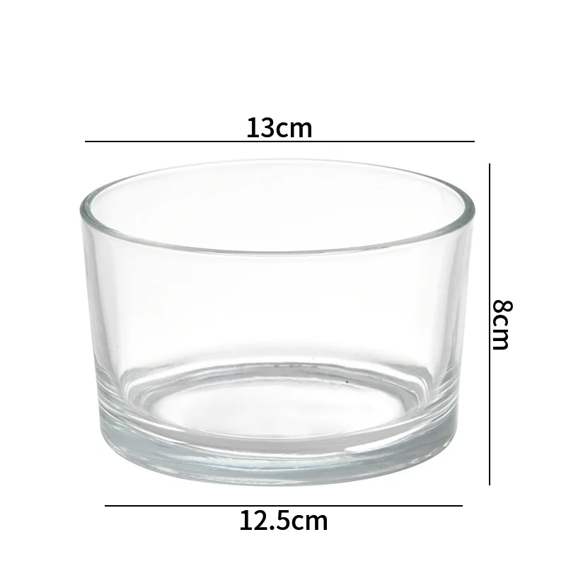 14oz Custom 3 Wick Soy Wax Vessel Matte Black Empty Frosted White Glass Candle Jars 16oz Candle Making Jar With Lid