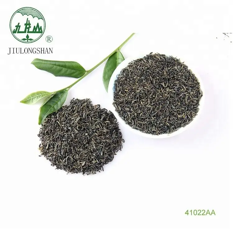 Te Verde Chun Mee Chinese Manufacturers Hot Sale Loose Leaf 100% Green Tea 41022AA