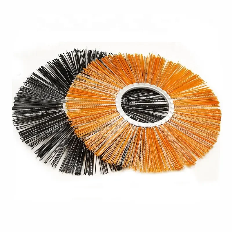 Customized size 162x550MM 127x550 MM road sweeper brush rotary road sweeper brushes and sweeper wafer brush