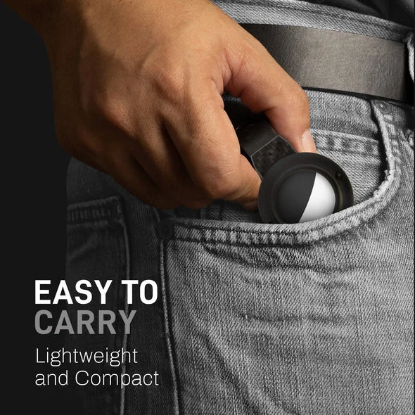 3K Carbon Fiber Compact Metallic Key Holder Minimalist Innovative Keyholder Smart Keychain Metal Key Organizer