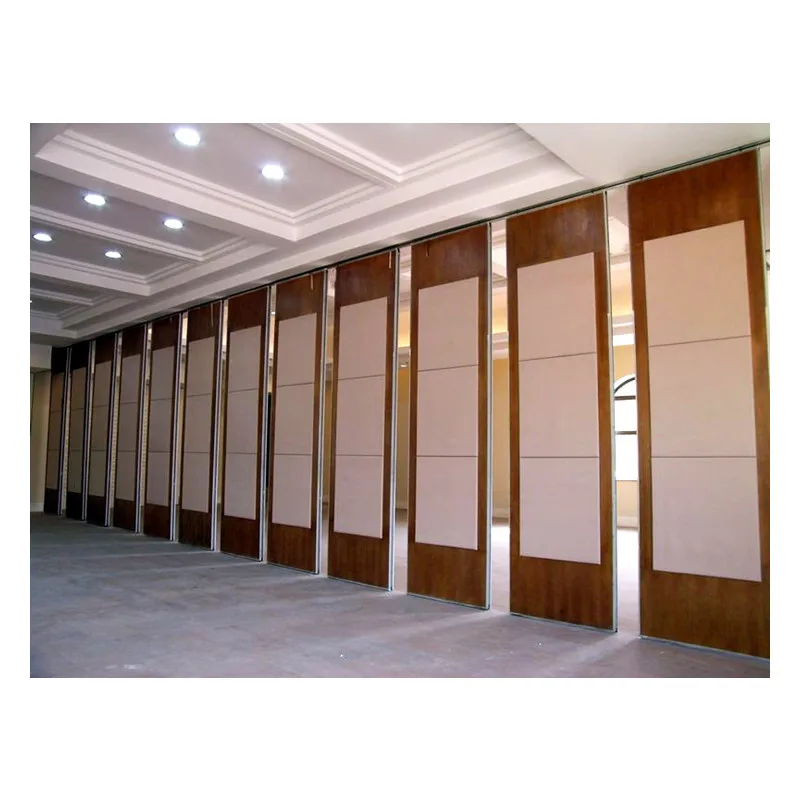 Aluminum Profile Acoustic Sliding Room Dividers Door Partitions Movable Partition Walls For Hotel