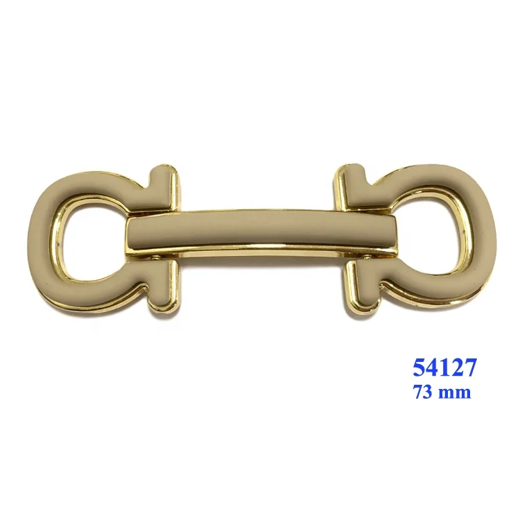 Colored Shoe Chain Decorative Sandal Parts Metal Buckles Accessories