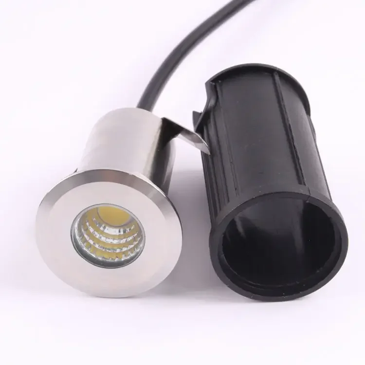 Outdoor Light Warm White COB Underground Light 304 stainless steel  Inground Deck Lights IP67