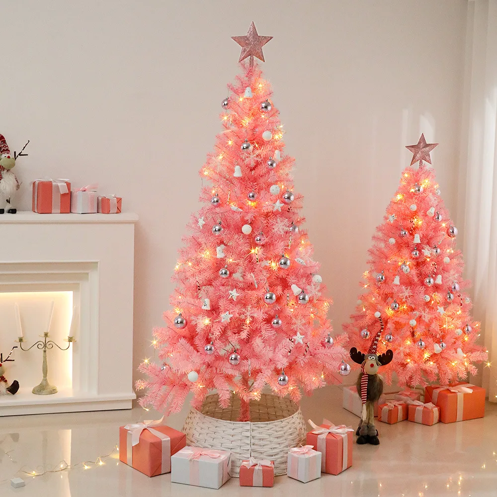 Christmas Tree Decoration Tree Pink 1.5/1.8/2.1 Meters Shopping Mall Decoration Props