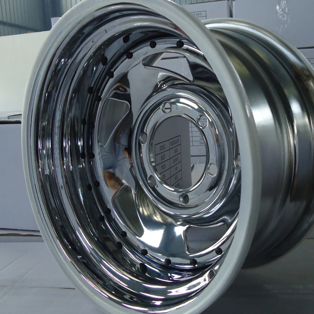 Custom High End Steel Wheel 6 Holes 15 Inch Chrome Rims 6x139.7