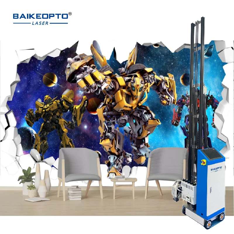 3D Concrete House Printing/ Decal Wall Printer/ Glass Wall Painting Direct To Mural Wall Painting Printer
