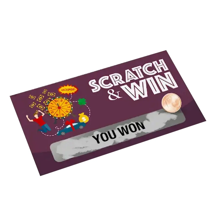 Custom Scratch Off Paper Cards Printed Greeting/Business Cards/Birthday gift