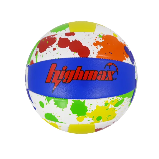 
Machine stitched Size 5 colorful Beach volley ball inflated ball wholesale pvc volleyball 