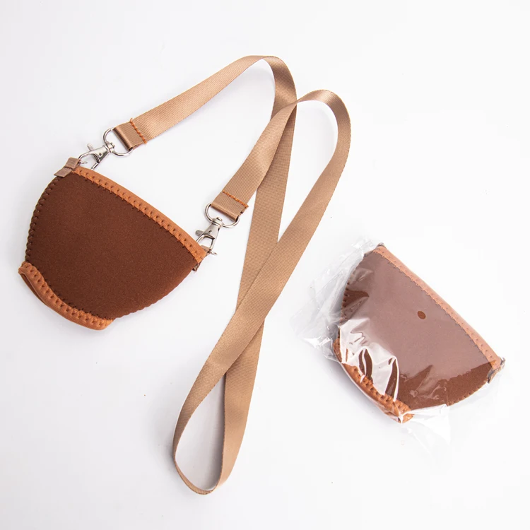 Fashion Blank Lanyard Custom Necklace With Wine Glass Holder