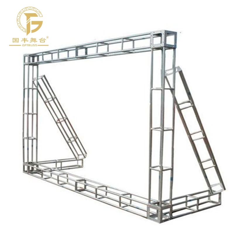 Easy Setup Heavy-Duty Aluminum Goal Post Truss System Hanging Lights Sound Speakers For Outdoor Events