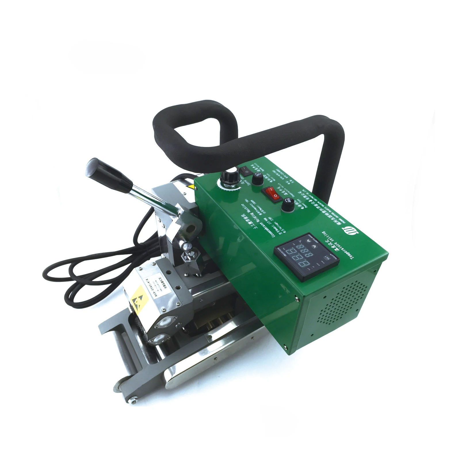 1800W Geo-Membrane Overlap Wedge Welder Machine 110V/220V Automatic Plastic Welding Machine for LDPE, PVC,HDPE,EVA,PP