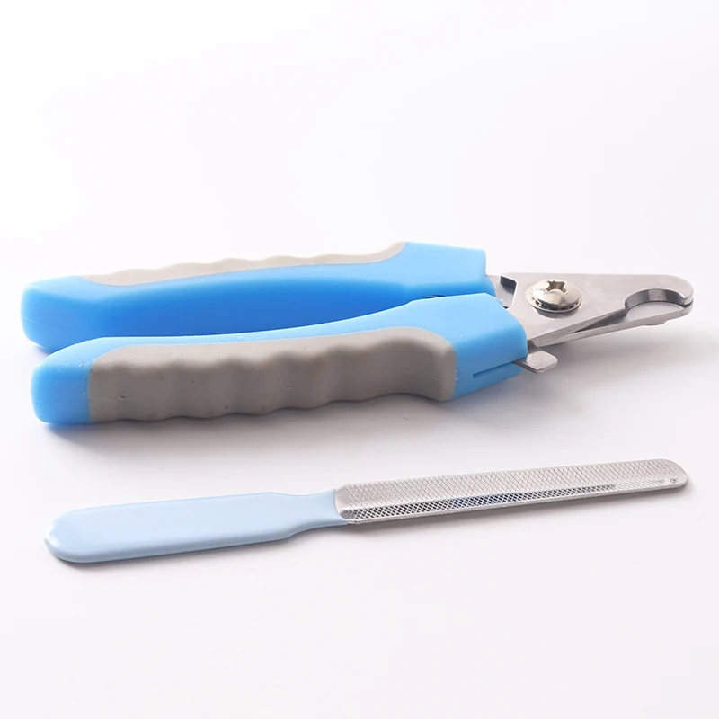 Лидер продаж, 2 шт., нержавеющая сталь, собачий Кот, маникюрный набор для собак и кошек, набор пилок для ногтей