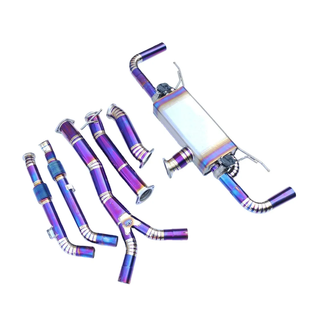 Запасные части для глушителя AMG, запасные части для глушителя выхлопной насадки AMG glc43 подходят для Mercedes Benz