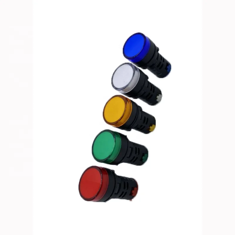 AD16 Mini AC 50-500V voltmeter Meter 22mm Round Voltage LED Light Lamp Digital Voltmeter Voltage meter