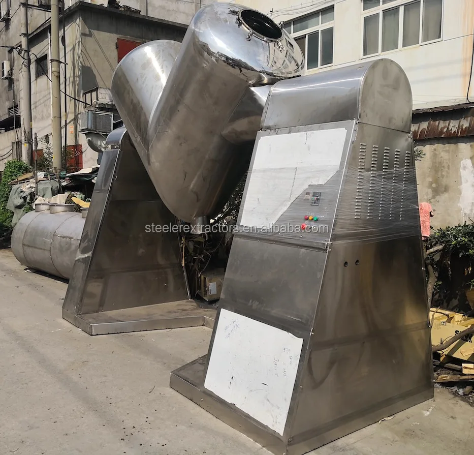 V форма небольшой гранулы порошок блендер смеситель машина/лаборатории вертикальный V тип смешивания машины