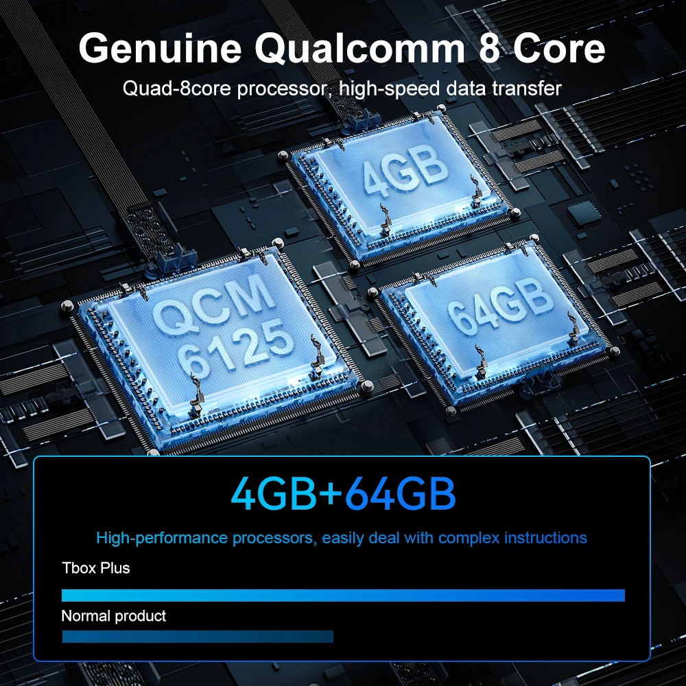 Universal Sans Fil Tbox Plus 4 64Gb Ai Tv Youtub Box Dongle Wireless Appl Stereo Car Android Box 13.0 Carlinkit Carplay