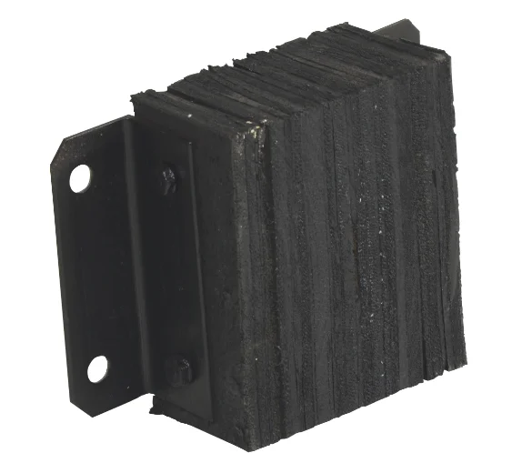 Universal Size 30*30*10cm Laminated  Rubber Loading Dock Bumpers