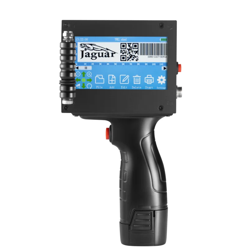 Yaomatec 25.4mm Inkjet printer Handheld portable beverage bottle production date of the inkjet printer