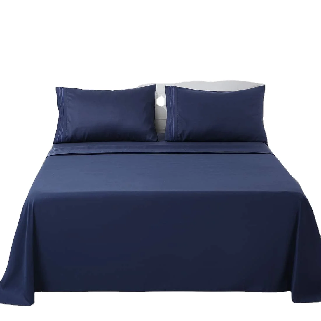 Super Soft 1800 Thread Count 100% Microfiber Embroidery Sheets with Deep Pocket