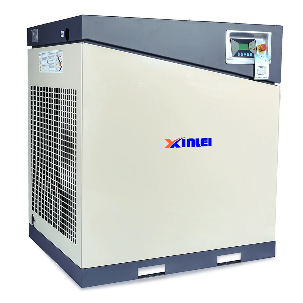 XLAM10A-Y1  7.5Kw Industrial  Screw type Air Compressor  Anti-vibration 10Hp fixed speed machine
