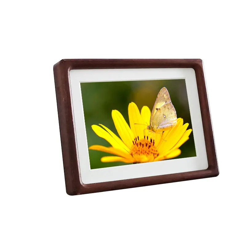 Retro European And American Style Black Walnut Teak Vintage Solid Wood Photo Frame High Quality Handmade Wood Frame