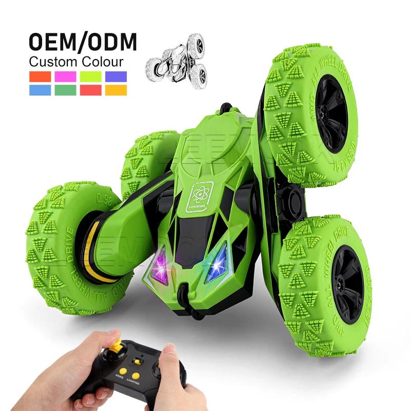 Leemook hot sale remote control car children cool 1:28 Stunt Arm Twisting Car RC cars for kids