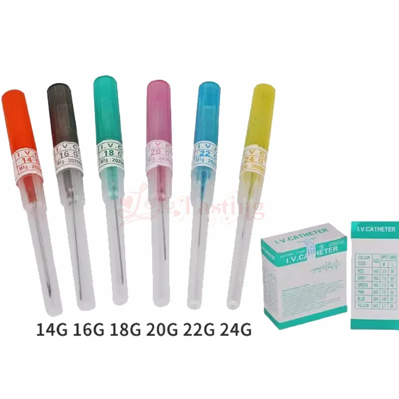 Sterile Disposable Piercing Needle Body Piercing Cannula Piercing Needles 14G 16G 18G 20G 22G