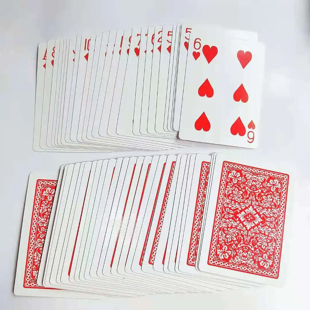 
Wholesale cheap promotional personalized custom design playing cards game with box 