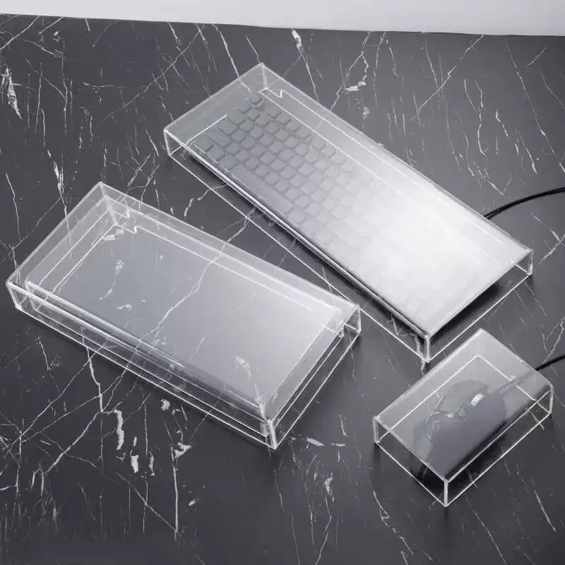 Acrylic Dust Cover for Keyboard and Mouse Display Racks Product