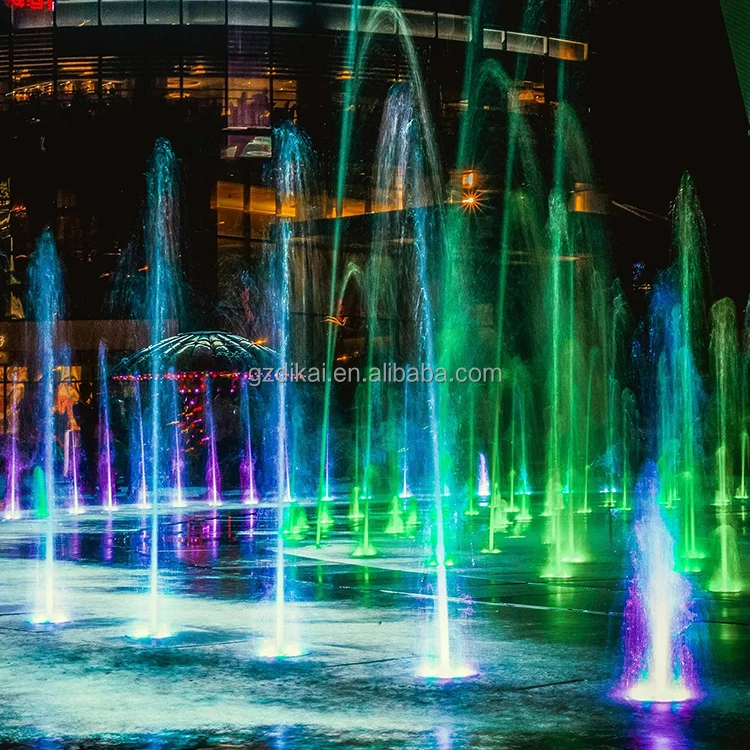 Free Design  Dry Deck Fountains Outdoor 2024 Hot-selling  Interactive Fountain