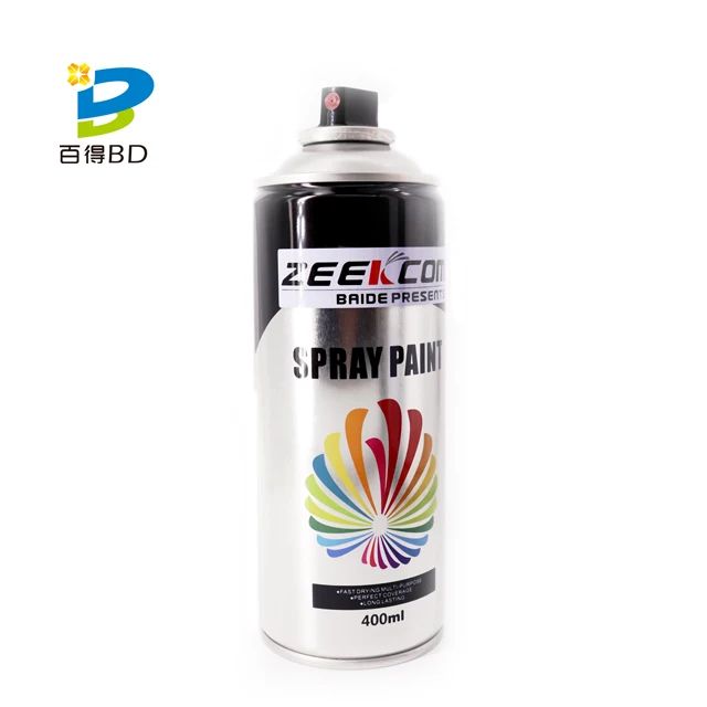 
400ml metallic effect mirror chrome acrylic aerosol spray paint factory sales 