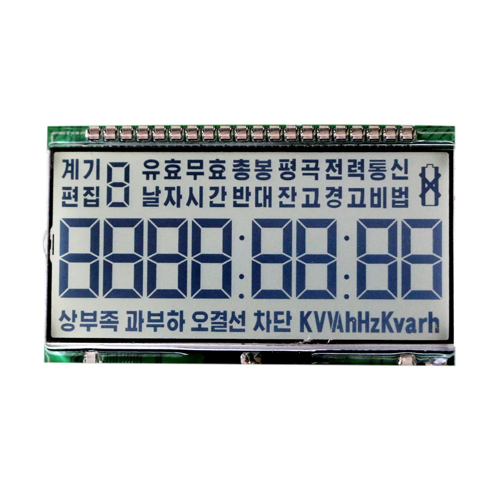 Custom TN HTN STN FSTN VA monochrome segment dots matrix lcd display