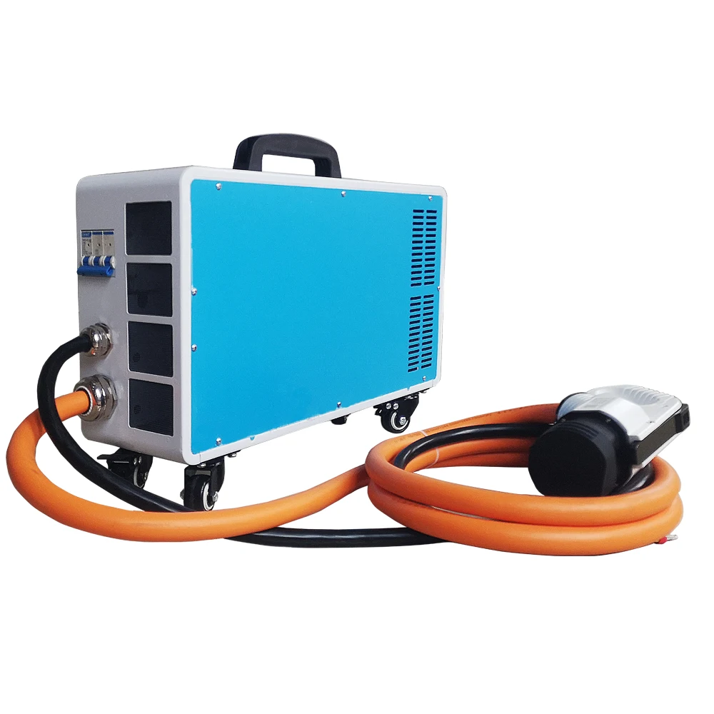 MAXPOWER CHAdeMO CCS 15KW portable DC mobile charging station