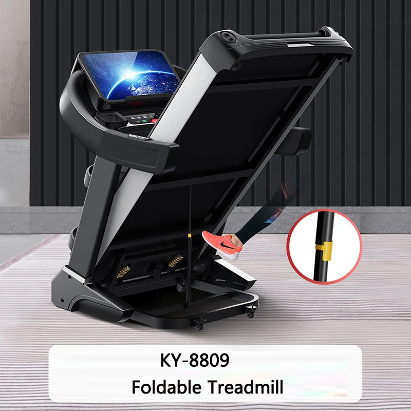 Ganas gym equipment  commercial motorized treadmill hotel exercise running walking machine