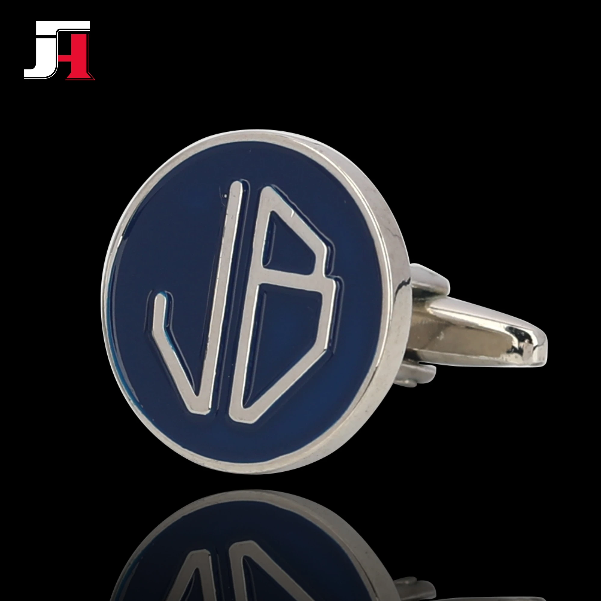 Manufacturer Custom own design logo metal cufflinks gold plated men cuff links for sale