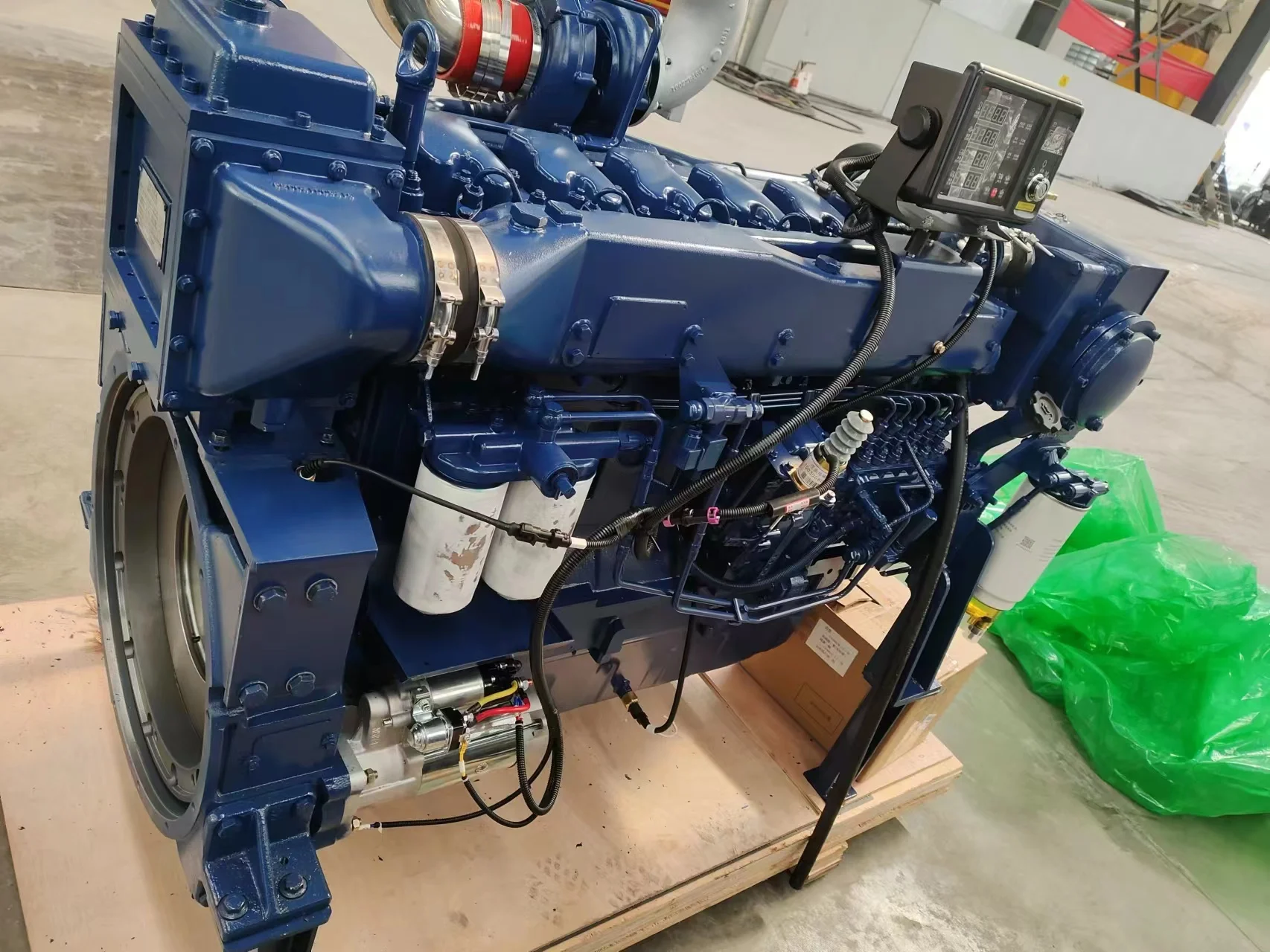 Top quality WP10 6 cylinder 280HP 300HP 320HP 4 strokes marine diesel engine for boat
