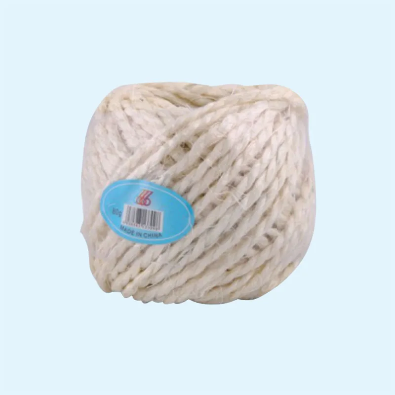 Good quality packing wire rope for gift hot sell product sisal rope jute rope 3mm