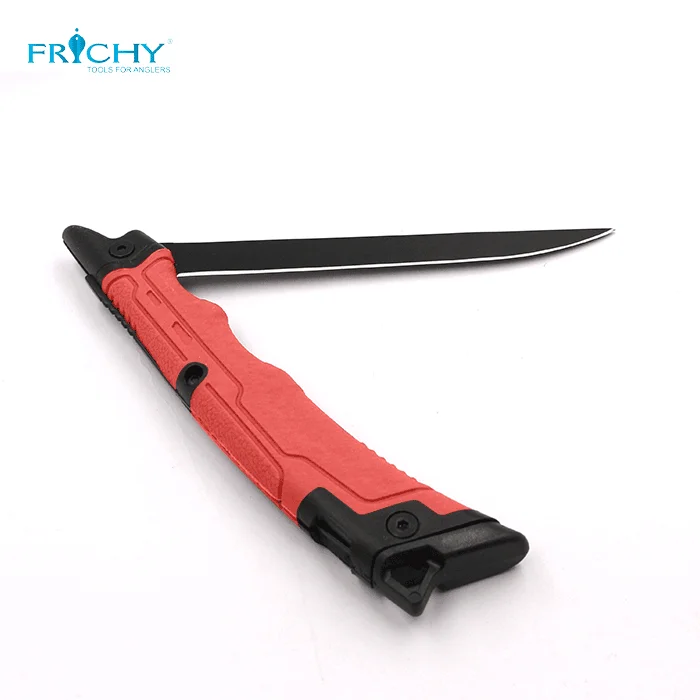 XN211 OEM Fishing Fillet Knife Stainless Steel Blade Soft Outdoor Handle Camping Fish Knives For Fishing Outdoor