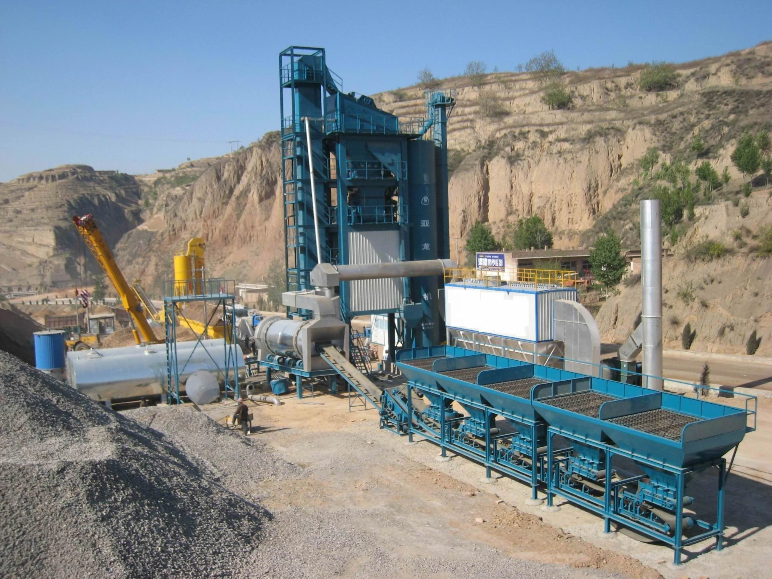 LB2000 Stationary Forced mixing asphalt equipment Professional manufacturer factory supply Asphalt Mixing Plant