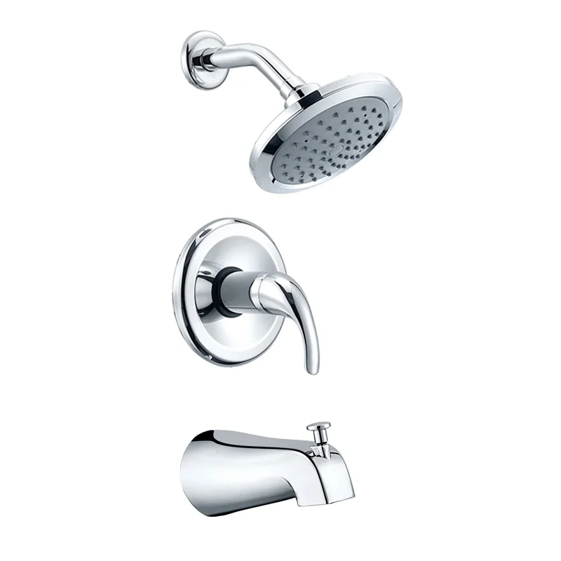 Watersense Upc Certified Pressure Balance Valve Concealed Bathroom Shower Faucet System Shower Trim Kits