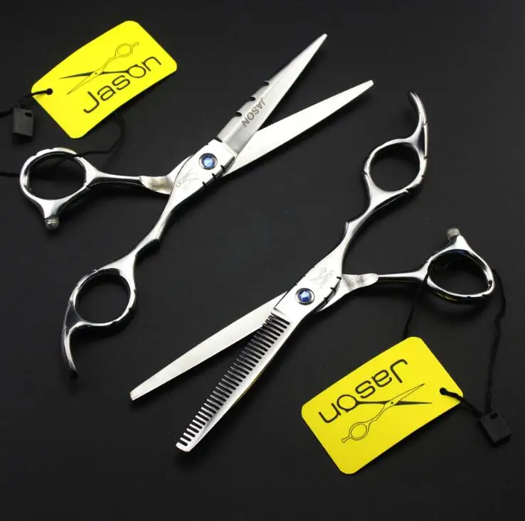 New fashion salon barber tools japanese hair cutting custom logo hairdressing scissor