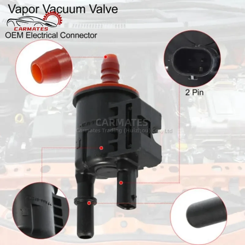 Vapor Canister Purge Valve For Fiat 500L Ram Promaster City Jeep 04627182AA 55235682 04627182AA 4627182AA