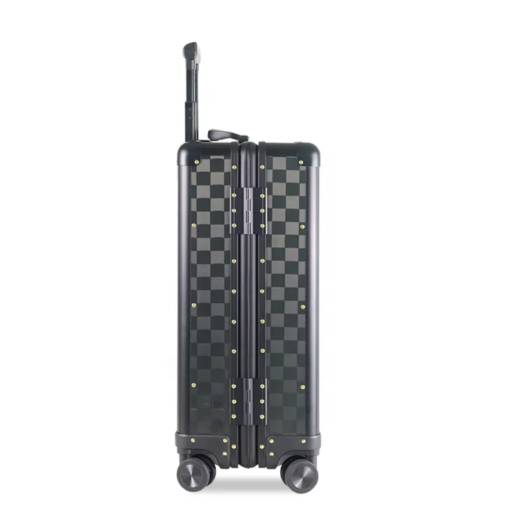 Hot carry on travel luggage, carbon fiber smart cabin trolley suitcase, hard case  luggage set with usb charging
