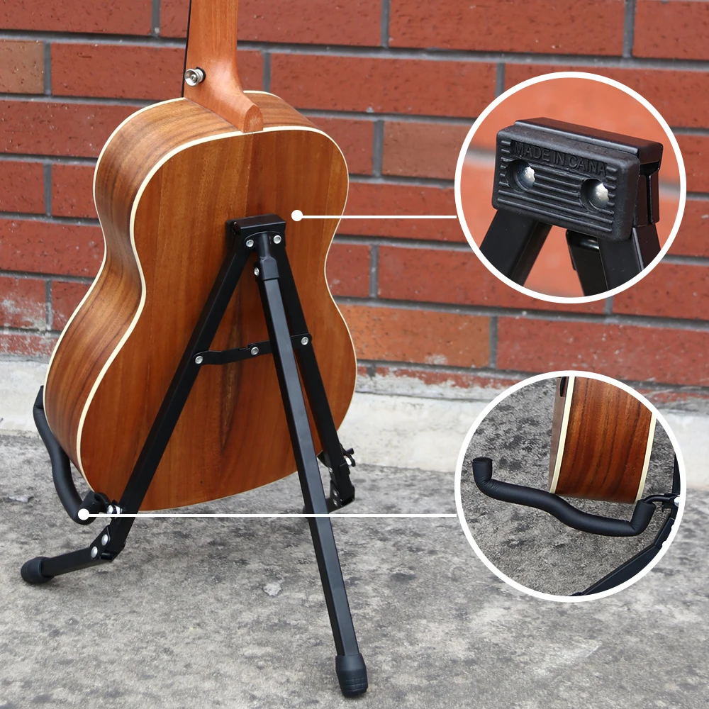 3 legs guitar stand folding guitar rack portable size guitar display rack foldable stand tree bracket music accessories