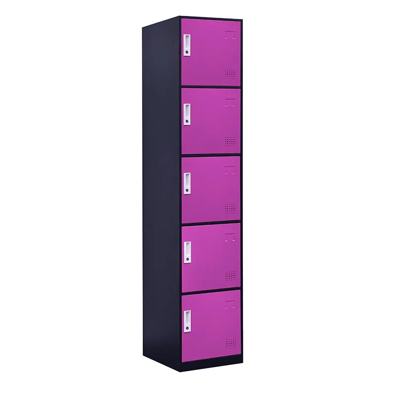 
Modern office furniture storage cabinet steel safe staff lockers with lock 