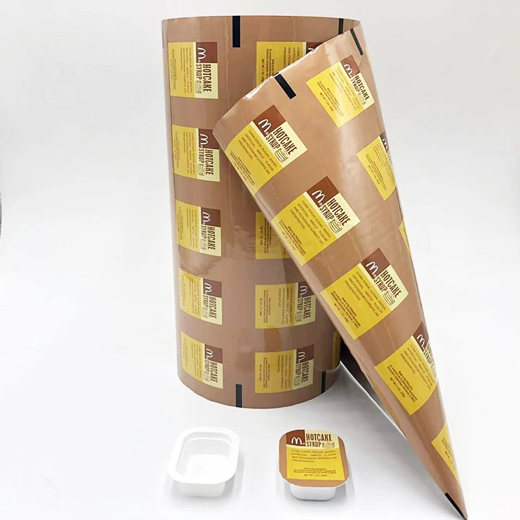 Custom Printed Plastic Film Roll Laminated Flexible Packaging Food Roll Film Candy Snacks Potato Chips Sachet Film Roll