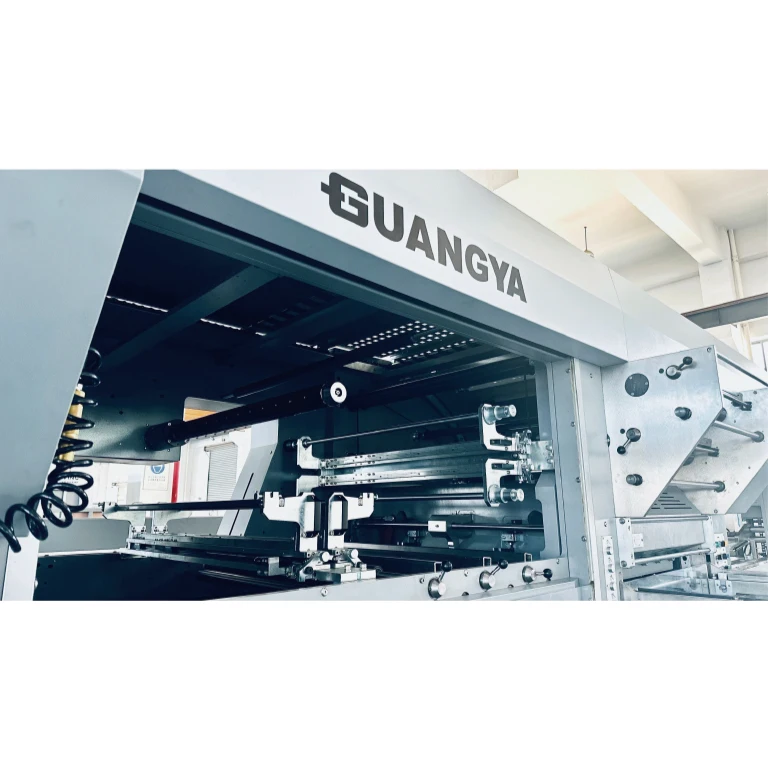 LK2-106MTF-B Automatic Dual Hot Foil Stamping And Die Cutting Creasing Machine With Stripping In One Pass