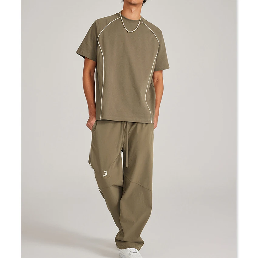 Summer Slim Fit Plain Cotton, Mens Tops with Short Sleeve Blank Oversized Loose T Shirt For Men/